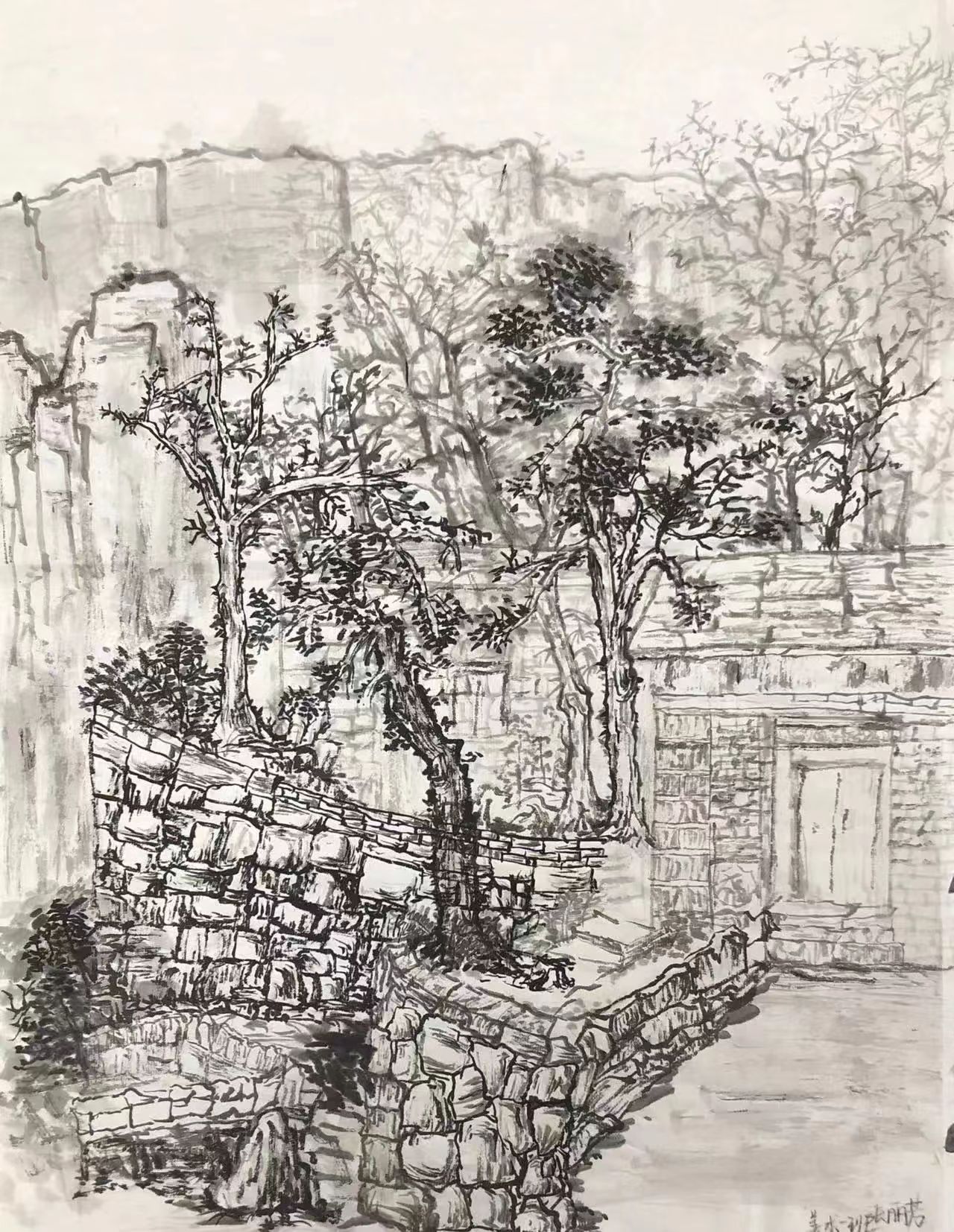 艺术学院-致知力行·浸润育人 风景写生作品展